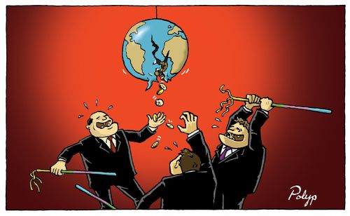 Free market pinata.