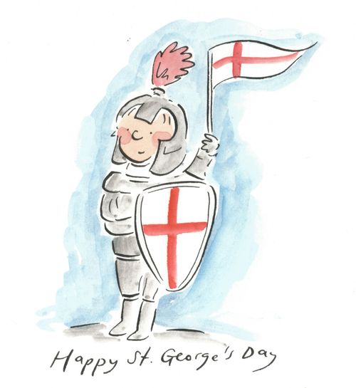 Happy St George's Day.