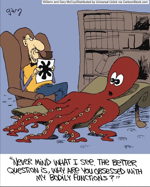 'Never mind what I see. The better question is, why are you obsessed with my bodily functions?'