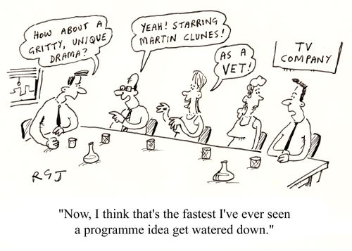 'Now I think that's the fastest I've ever seen a programme idea get watered down.'