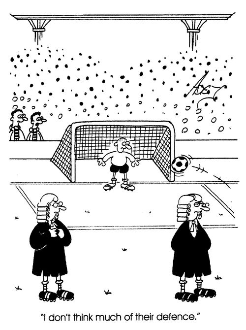 "I don't think much of their defence."