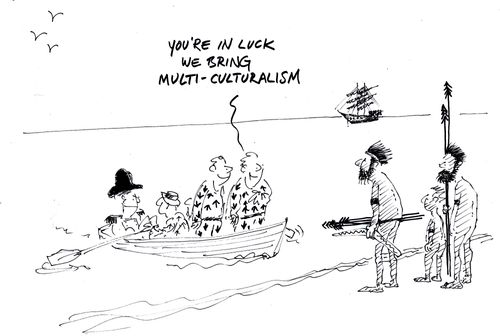 'You're in luck we bring multi-culturalism.'
