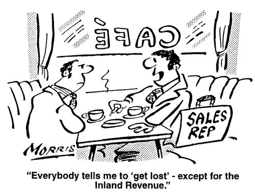Everybody tells me to 'get lost' - except for the Inland Revenue.