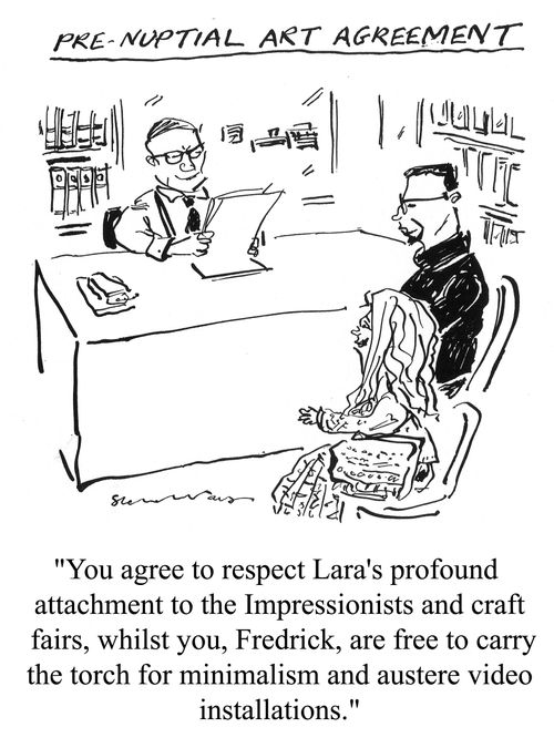 'Pre-nuptial art agreement.'