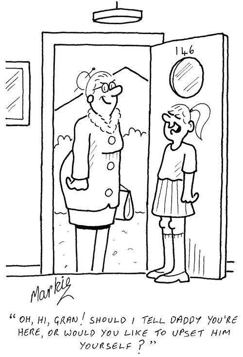 "I'm a golf widow...I battered my husband to death with his nine iron!"