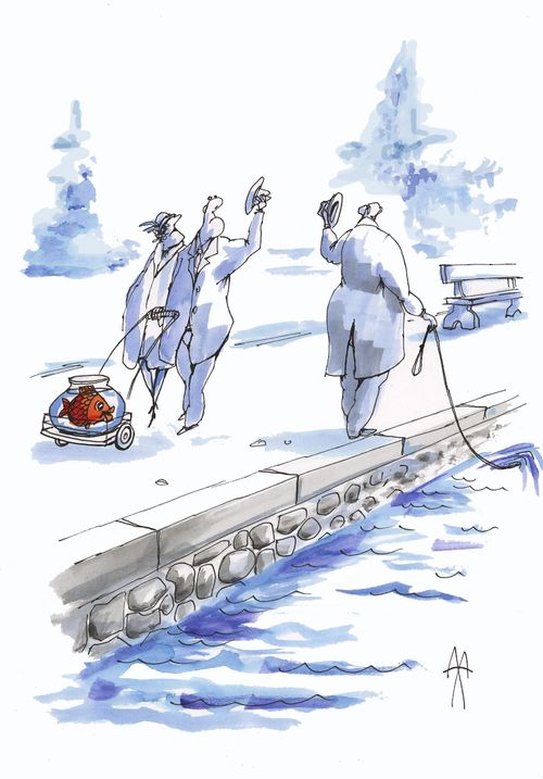 Walk your fish.