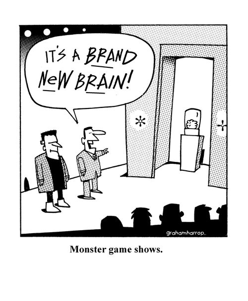 Monster game shows.