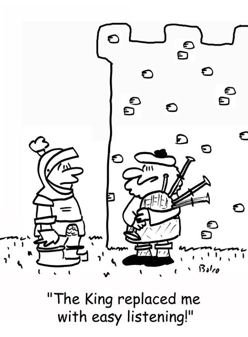 'The King replaced me with easy listening!'