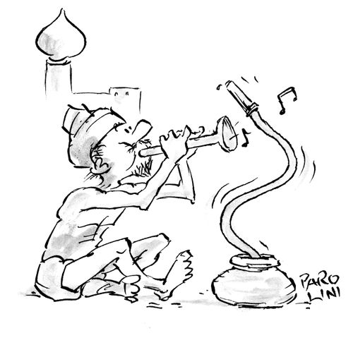 Hose charmer.