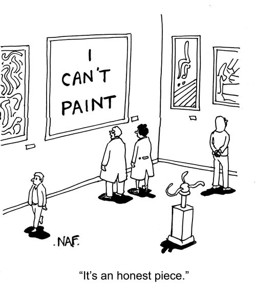 'It's an honest piece.'