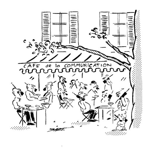 Café de la Communication.
