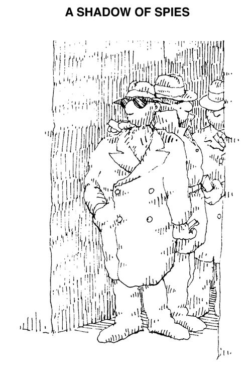 A shadow of spies,