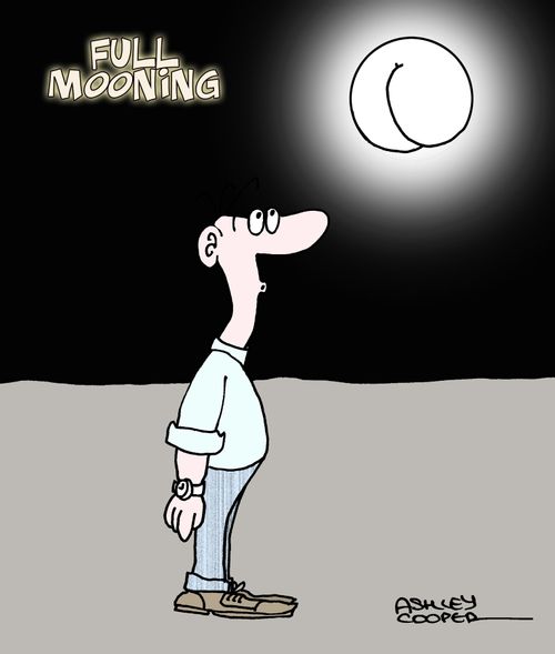 Full mooning