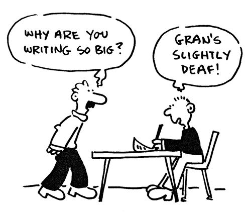 Deaf grandmother