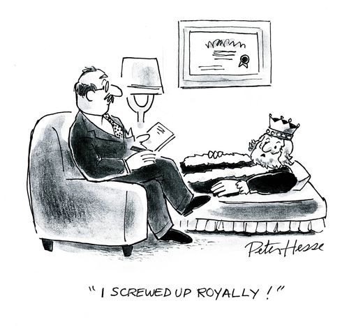 'I screwed up royally!'