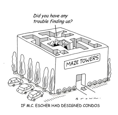 If M.C. Escher had designed condos.