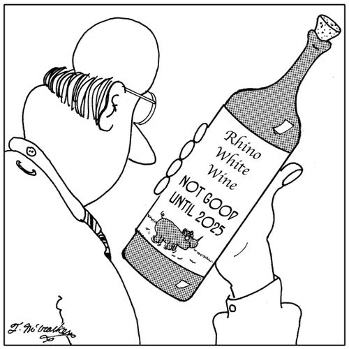 Rhino Wine, Not good until 2025.