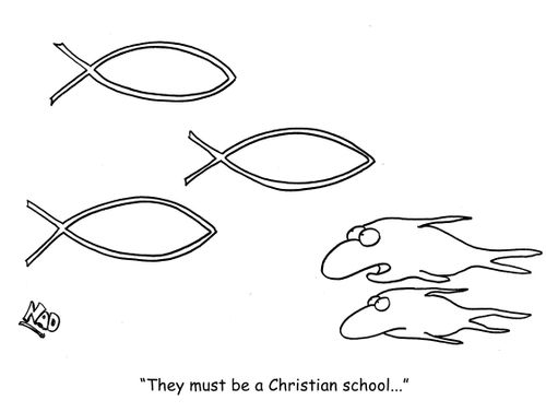 'They must be a Christian school...'