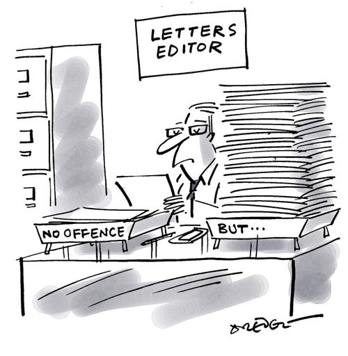 Letters Editor