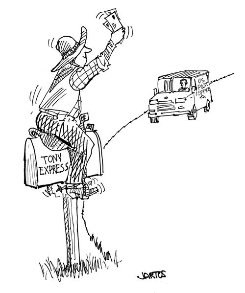 The US postal service