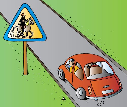 Warning: Horse Riders.