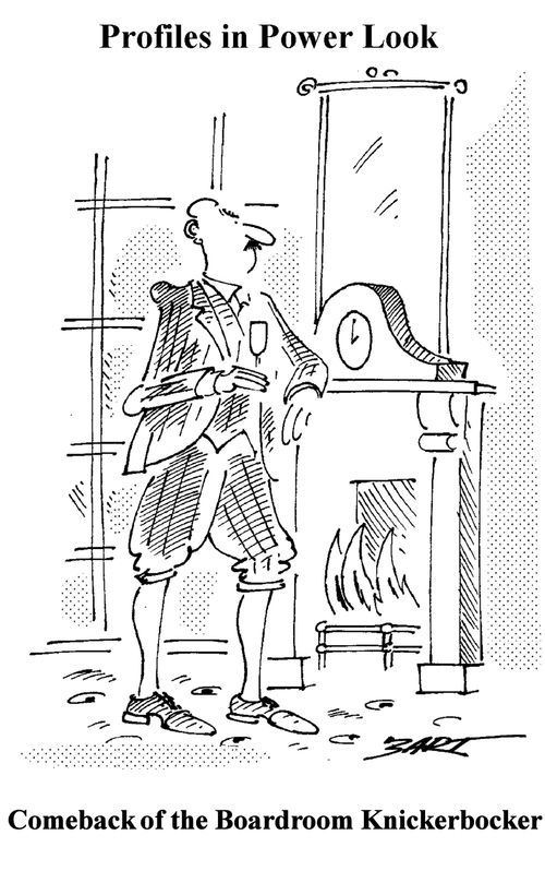 Comeback of the Boardroom Knickerbocker.