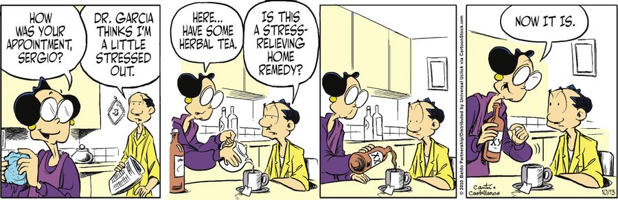 "Is this a stress-relieving home remedy?"