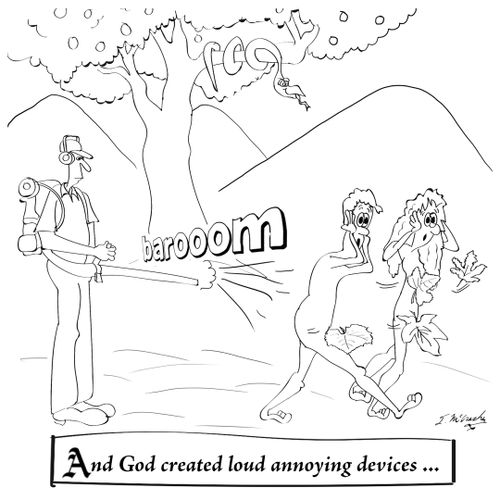 And God created loud annoying devices ...