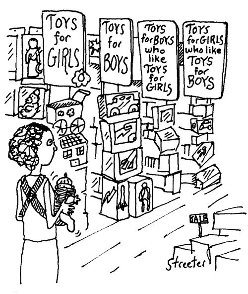 'Toys for Girls who like Toys for Boys.'