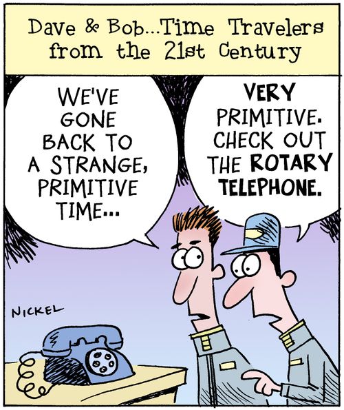 Time Travelers from the 21st Century.