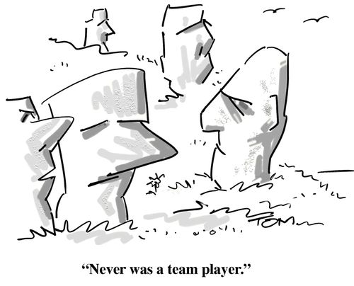 'Never was a team player.'