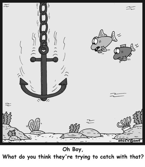 Oh boy, what do you think they're trying to catch with that?