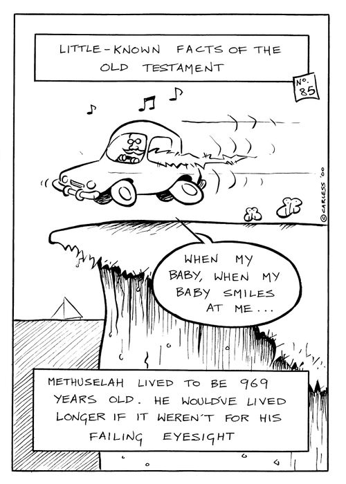 Old Testament - Methuselah has a car accident