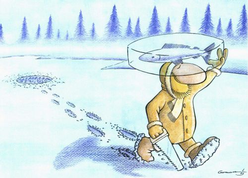Winter fishing