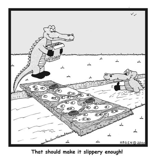 That should make it slippery enough!