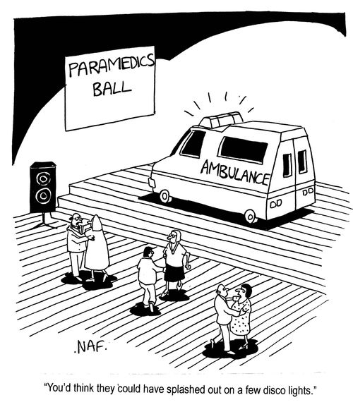 'You think they could have splashed out on a few disco lights.'
