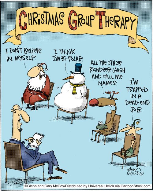 Christmas Group Therapy.