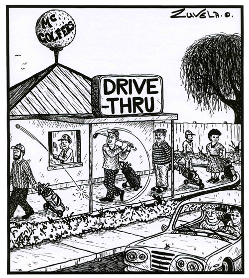Mc Golfers Drive-Thru,