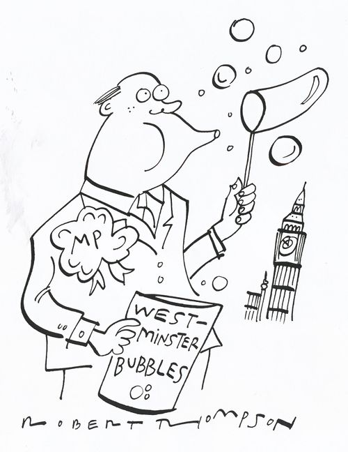 Westminster bubbles.