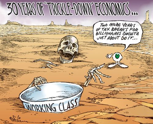 30 years of trickle down economics...