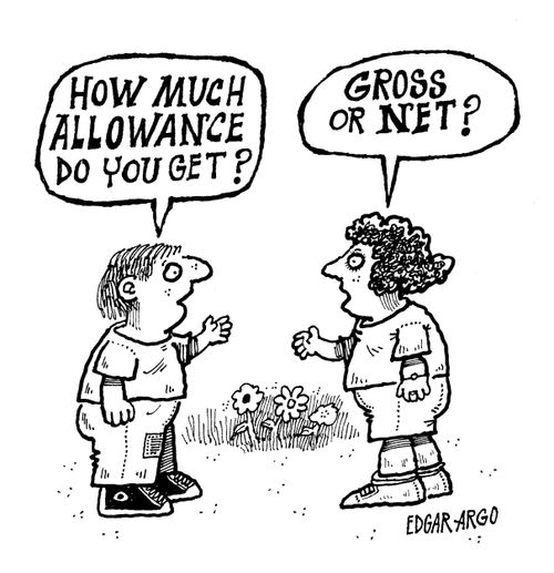 'How much allowance do you get?'