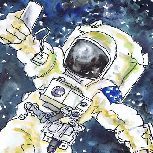 Astronaut Selfie.