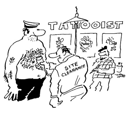 Tattooist's Site Clearance