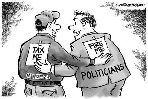 Raising Taxes Is Political Suicide.