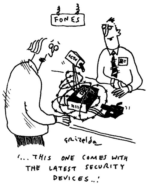 "...This one comes with the latest security devices...'