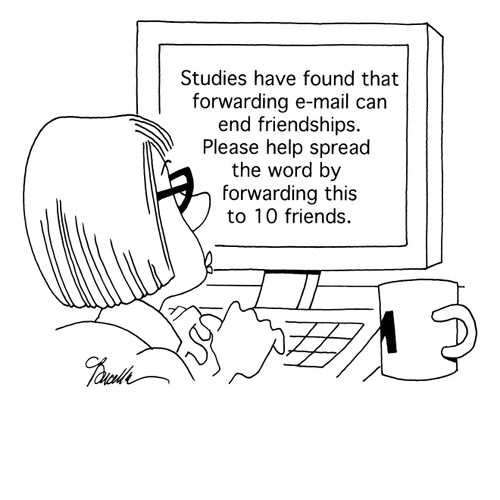 Forward to 10 friends.