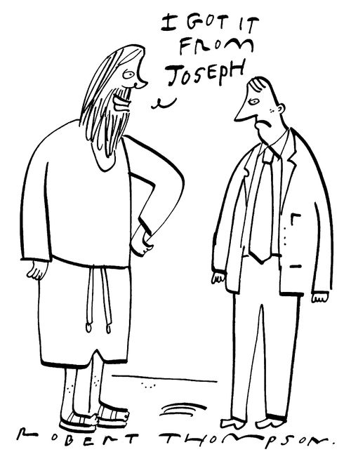 "I got it from Joseph."