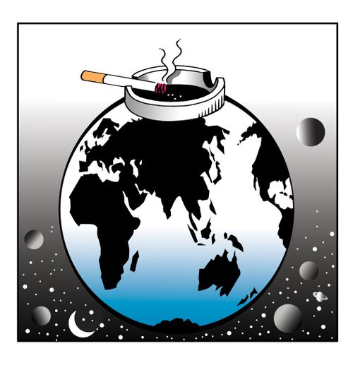 Smoking world.