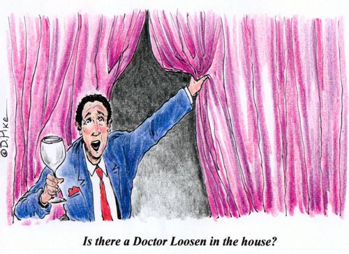 'Is there a Doctor Loosen in the house?'