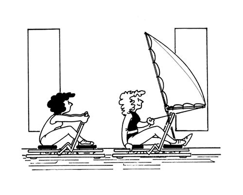 Rowing and Sailing Machines.
